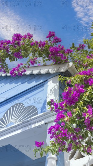 Dominican Republic, colorful colonial streets of Puerto Plata in historic city center