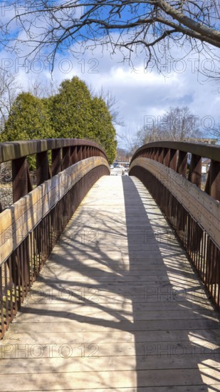 Paris, a picturesque town on Grand and Nith Rivers in County of Brant in Ontario