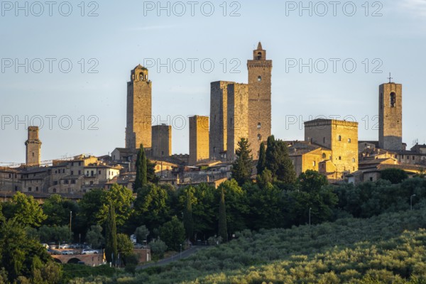 San Gimignano, also known as Medieval Manhattan, UNESCO World Heritage Site, San Gimignano, Tuscany, Italy