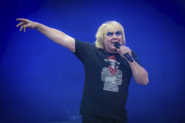 Tobias Künzel, singer of the band Die Prinzen at the Berliner Rundfunk 91.4 Open Air in the Berlin Parkbühne Wuhlheide on 05.07.2025
