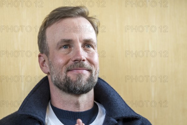 Coach Sebastian Hoeneß portrait. Reception in the state capital Stuttgart after VfB Stuttgart's victory in the DFB Cup. Stuttgart, Baden-Württemberg, Germany