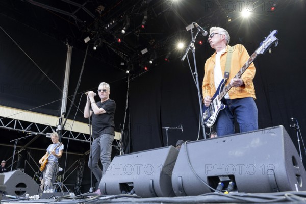 The Undertones, punk rock band, Northern Ireland, open air at the Citadel Music Festival, 04.07.2025, Zitadelle Spandau, Berlin, Germany < english> The Undertones, punk rock band, Northern Ireland, open air at the Citadel Music Festival, July 4, 2025, Spandau Citadel, Berlin, Germany