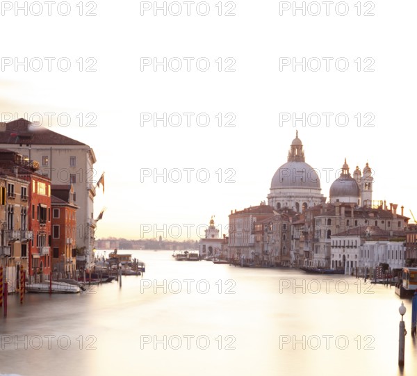 View of the Grand Canal from the Ponte dell'Accademia, Venice, Veneto, Italy