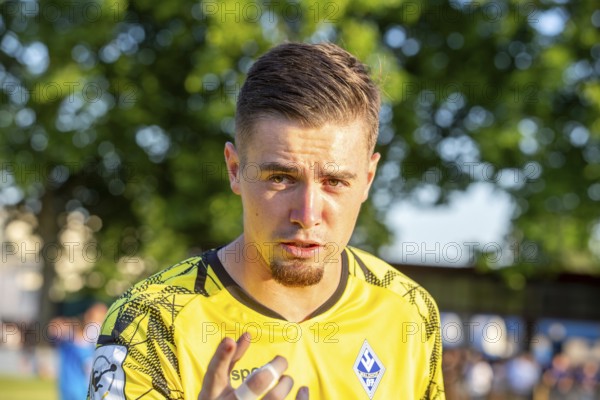 SC Käfertal against Waldhof Mannheim (test match) ***Picture: Lucien Hawryluk