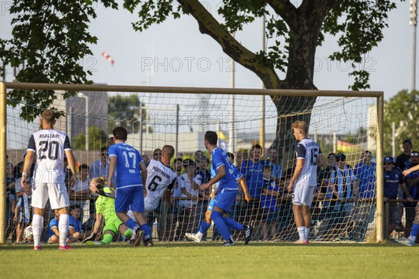 SC Käfertal against Waldhof Mannheim (test match) ***Picture: Match scene