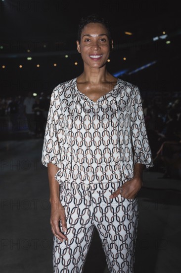 Annabelle Mandeng at the Kilian Kerner Fashion Show during the Berlin Fashion Week 2025 on 02.07.2025