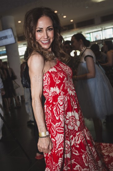 Anastasia Zampounidis at the Danny Reinke Fashion Show during the Berlin Fashion Week 2025 on 02.07.2025