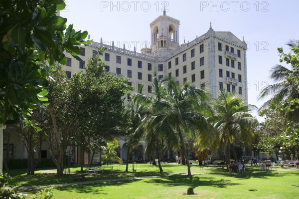 Garden, Hotel Nacional, Havana, Cuba, Central America, Caribbean
