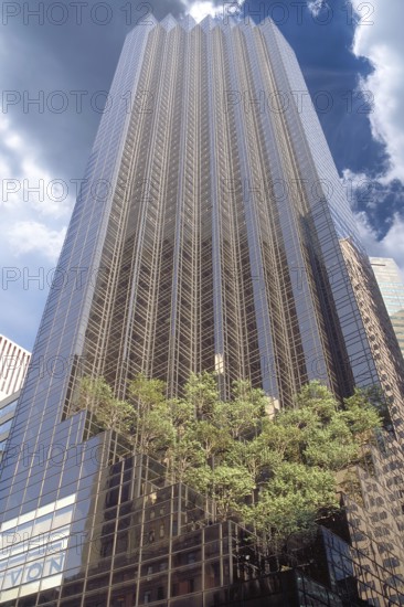 Trump Tower with exclusive shops, cafés, flats and offices, Manhattan, New York City, USA