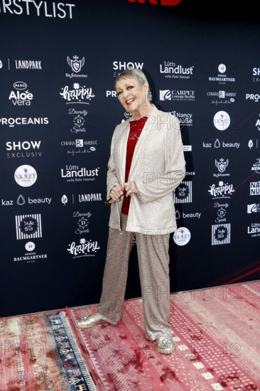 Barbara Schöne at the VIP opening of the new Deinhard Salon Am Mühlanger 3, Berlin, 28 June 2025