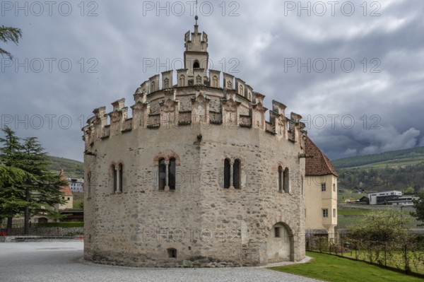 Castel Sant'Angelo, Romanesque around 1200, Castel Saint Angelo, Neustift St Margarethen Monastery, Vahrn, Bolzano district, South Tyrol, Italy