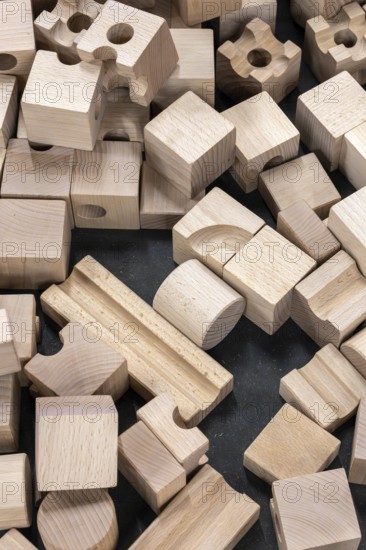 Cuboro wooden blocks marble run system