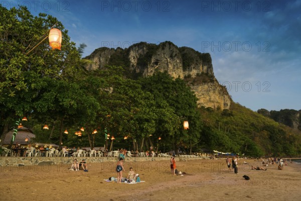 Ao Nang Beach, sunset, Ao Nang, Krabi, Thailand