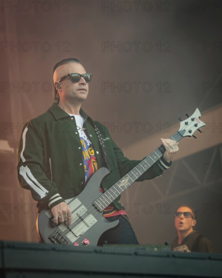 Johnny Christ, bassist of Avenged Sevenfold live at the Berlin Zitadelle Spandau on 21/06/2025