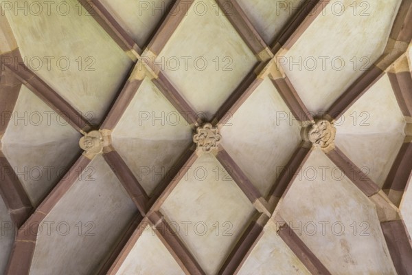Cloister in Alpirsbach Monastery, Northern Black Forest, Baden-Württemberg, Germany