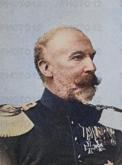 Frederick I, Duke Frederick I of Anhalt, 29 April 1831 - 24 January 1904, German prince of the House of Ascania, who ruled the Duchy of Anhalt from 1871 to 1904, picture from 1895, reproduction, digitally enhanced, Historical