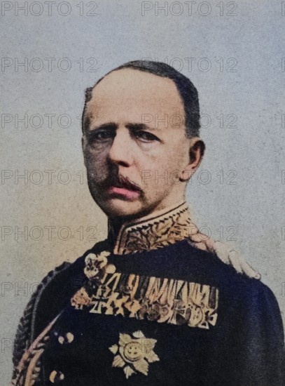 Karl Alexander August Johann, Grand Duke of Saxe-Weimar-Eisenach, 24 June 1818 - 5 January 1901, ruler of Saxe-Weimar-Eisenach from 1853 until his death, image from 1895, reproduction, digitally enhanced, Historical