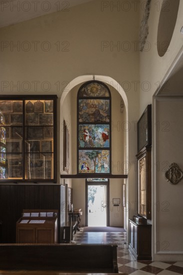 Pilgrimage church Madonna della Corona, Ferrara di Monte Baldo, Italy