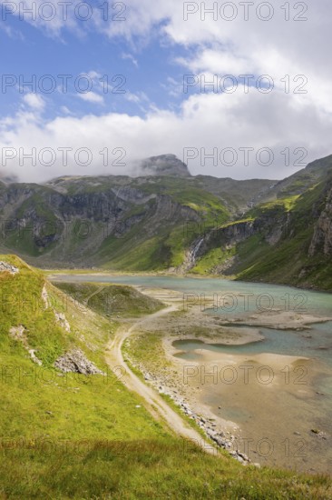 Lake in the Mountains at Hochalpenstraße, Pinzgau, Salzburg, Austria