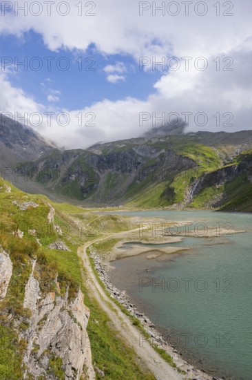 Lake in the Mountains at Hochalpenstraße, Pinzgau, Salzburg, Austria