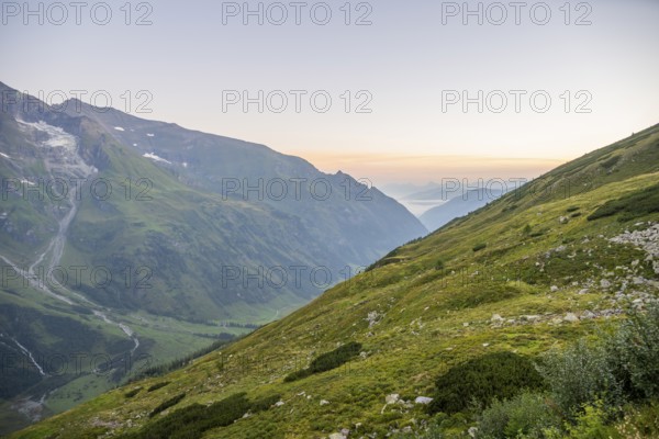 Sunrise in the Mountains at Hochalpenstraße, Pinzgau, Salzburg, Austria