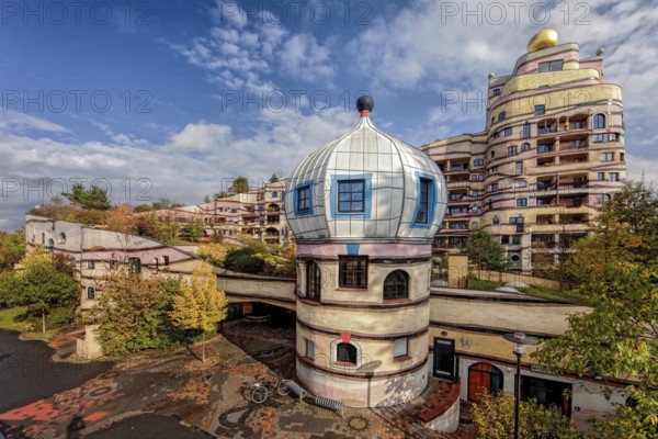 Hundertwasser Building Darmstadt Germany