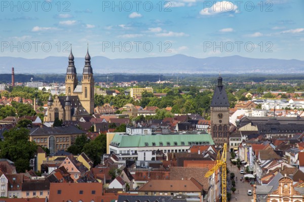 Panorama of Speyer, Rhineland-Palatinate