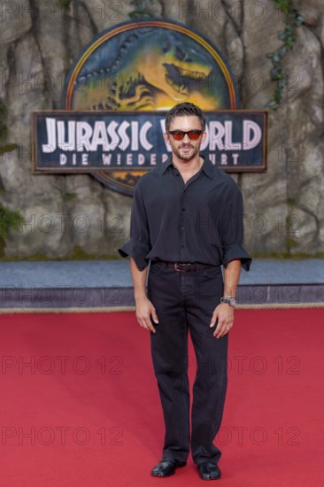 Jonathan Bailey at the German premiere of the adventure film Jurassic World, the rebirth at Berlin's Zoo Palast on 18 June 2025