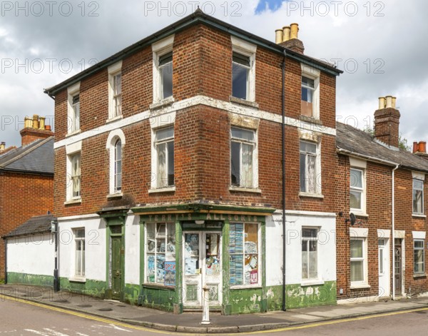 Terry's Allsorts quirky corner shop stores, Dews Road, Salisbury, Wiltshire, England, UK