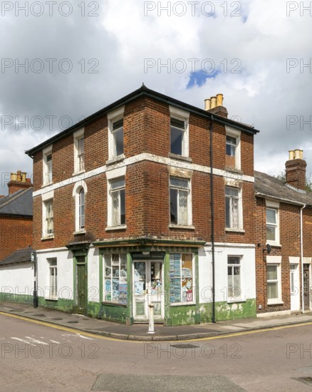 Terry's Allsorts quirky corner shop stores, Dews Road, Salisbury, Wiltshire, England, UK