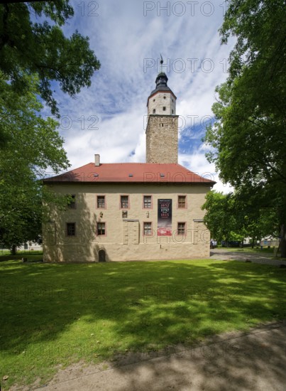 Lützen Castle, Museum in Lützen Castle on the Thirty Years' War from 1618 to 1648, Lützen, Saxony-Anhalt, Germany