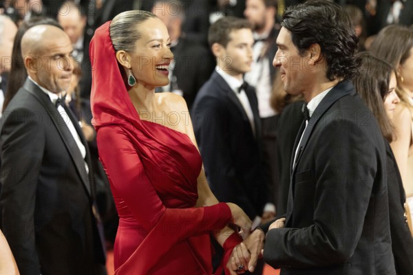 Cannes, France - 16.5.2024: Petra Nemcová on the red carpet during the 78th Cannes International Film Festival. The 78th Cannes International Film Festival will take place from 13 to 24 May 2025