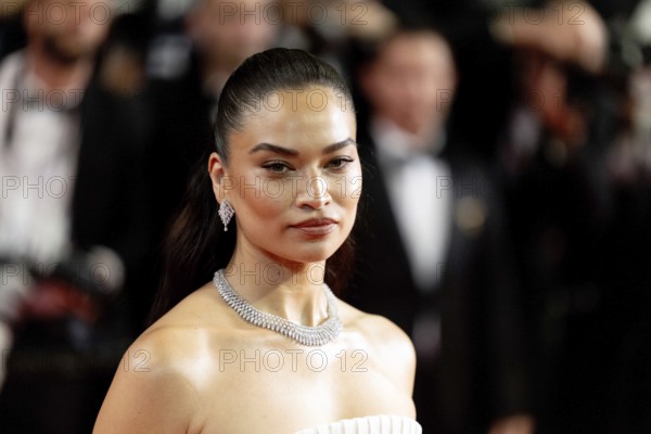 Cannes, France - 16.5.2024: Shanina Shaik on the red carpet during the 78th Cannes International Film Festival. The 78th Cannes International Film Festival will take place from 13 to 24 May 2025