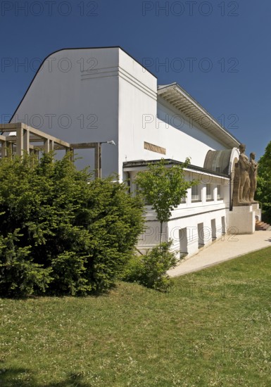 Ernst Ludwig House by Joseph Maria Olbrich, Mathildenhöhe, UNESCO World Heritage Site, Darmstadt, Hesse, Germany