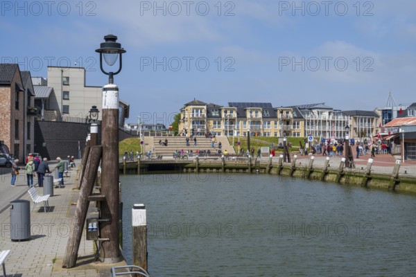 Museum harbour, Büsum, North Sea, Schleswig-Holstein, Germany