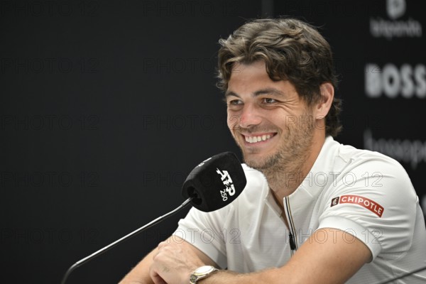 PK Press Conference Portrait Taylor Fritz USA Tennis, ATP 250, BOSS Open 2025, Stuttgart, Baden-Württemberg, Germany