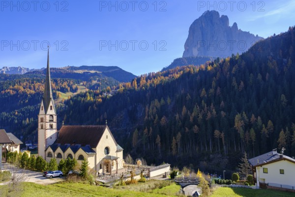 Santa Cristina in Val Gardena, Dolomites, South Tyrol, Italy