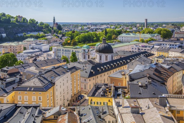 City view of Mirabell Palace, Salzburg, Salzach Valley, Salzburg Province, Austria