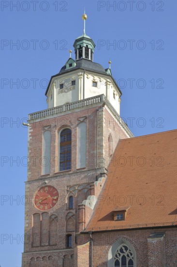 Gothic St Mary's Church, Dessau, Dessau-Roßlau, Saxony-Anhalt, Germany