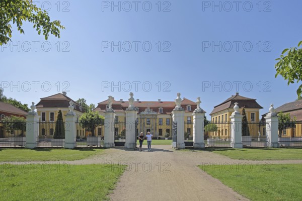 Rococo Castle, Mosigkau, Dessau-Wörlitz Garden Kingdom, Dessau-Roßlau, Saxony-Anhalt, Germany