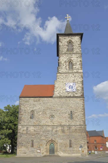 Gothic St Nikolai Church, Bernburg, Saxony-Anhalt, Germany