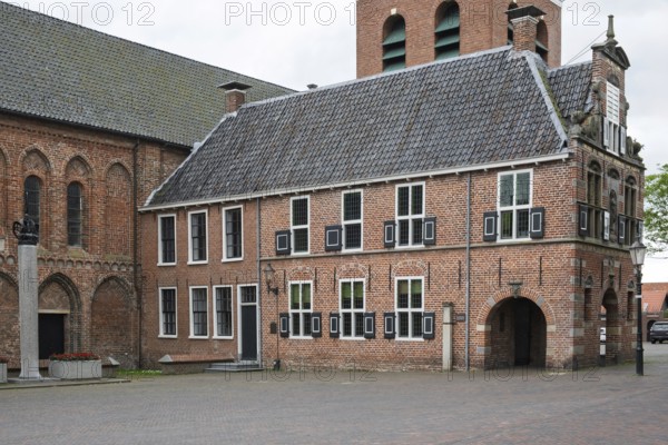 Renaissance town house from 1630, Appingedam, Province of Groningen, Netherlands