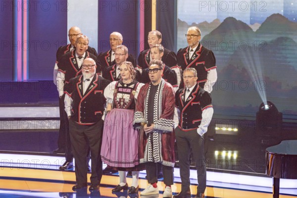 Marc Sway with the song Colorblind at the Beatrice Egli Show in Studio Berlin Adlershof on 08.04.2025. The broadcast will take place on Easter Saturday, 19 April 2025, 20:15, on Ersten