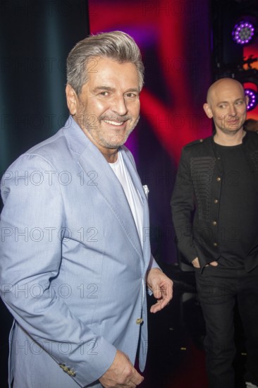 Thomas Anders at the recording of the SWR entertainment show 'The Beatrice Egli Show' in Studio H in Berlin-Adlershof. Berlin, 08.04.2025 at the Beatrice Egli Show in Studio Berlin Adlershof on 08.04.2025. The show will be broadcast on Easter Saturday, 19 April 2025, 8:15 pm, on the German TV channel Ersten