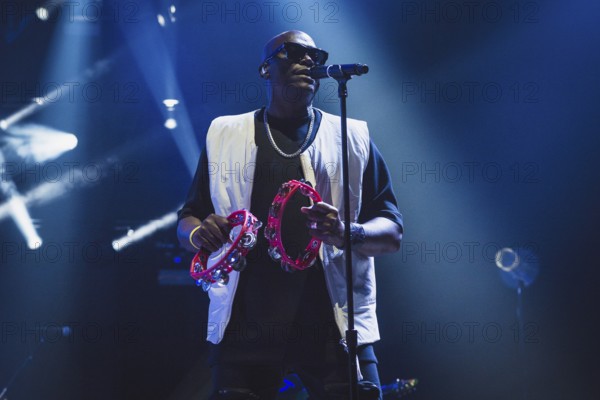 Ray Greene, singer of Santana live on Oneness Tour 2025 at the Berlin Uber Arena on 13 June 2025