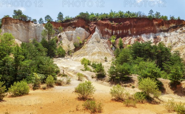 Roussillion quarry Provence France