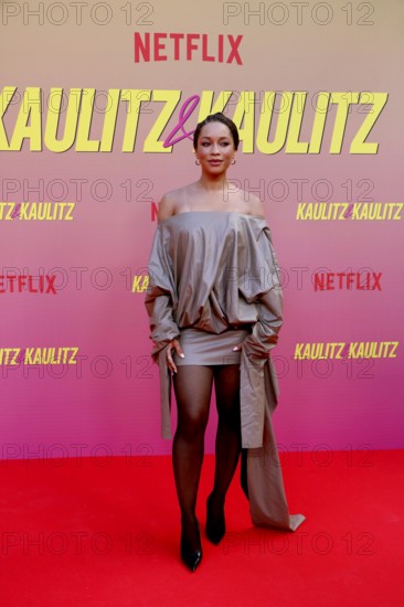 Jenny Augusta at the special screening of Kaulitz & Kaulitz S2 at the Delphi Filmpalast in Berlin on 12 June 2025