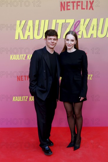 Georg Listing and Susanne Knispel at the special screening of Kaulitz & Kaulitz S2 at the Delphi Filmpalast in Berlin on 12 June 2025