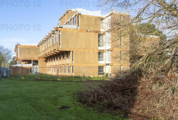 URS Building known as the Lego building, Whiteknights Campus, University of Reading, Reading, Berkshire, England, UK