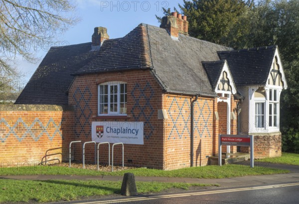 Chaplaincy building, Whiteknights Campus, University of Reading, Reading, Berkshire, England, UK